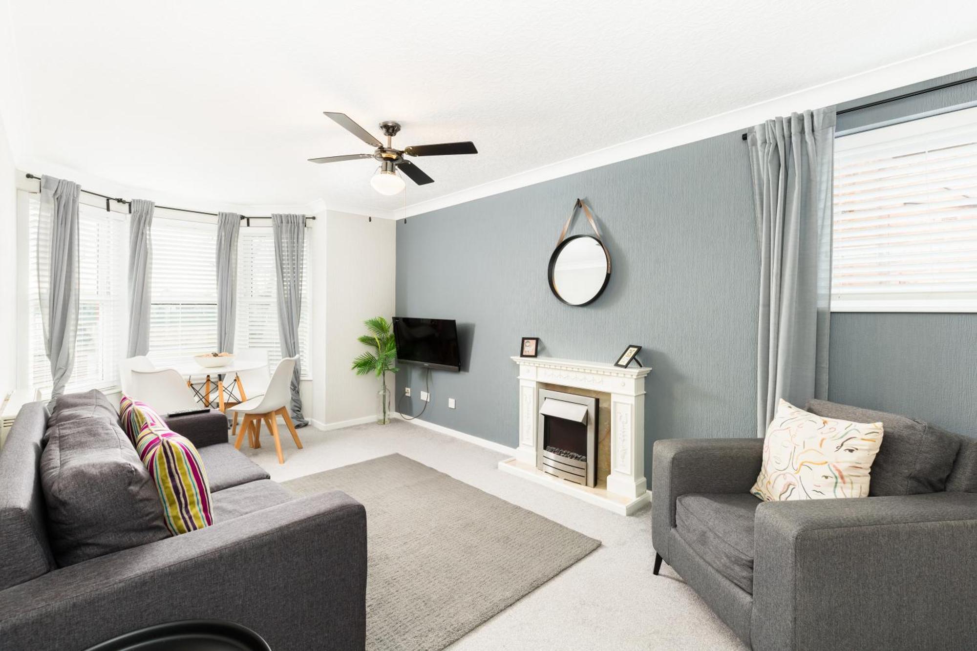 Modern 2-Bedroom Apartments With Free Parking In Leamington Spa Eksteriør bilde