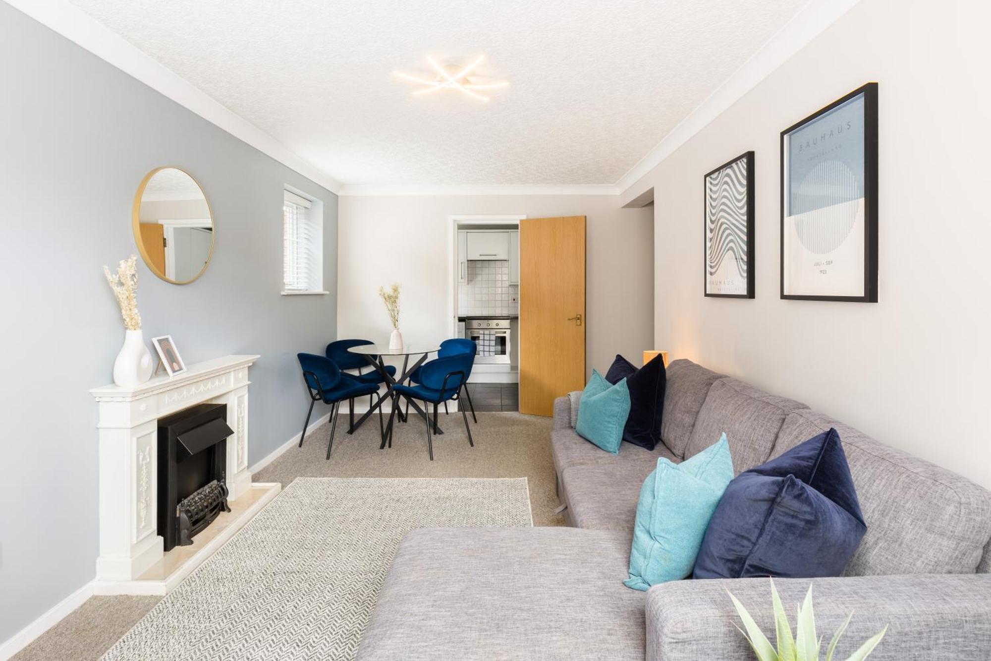 Modern 2-Bedroom Apartments With Free Parking In Leamington Spa Eksteriør bilde