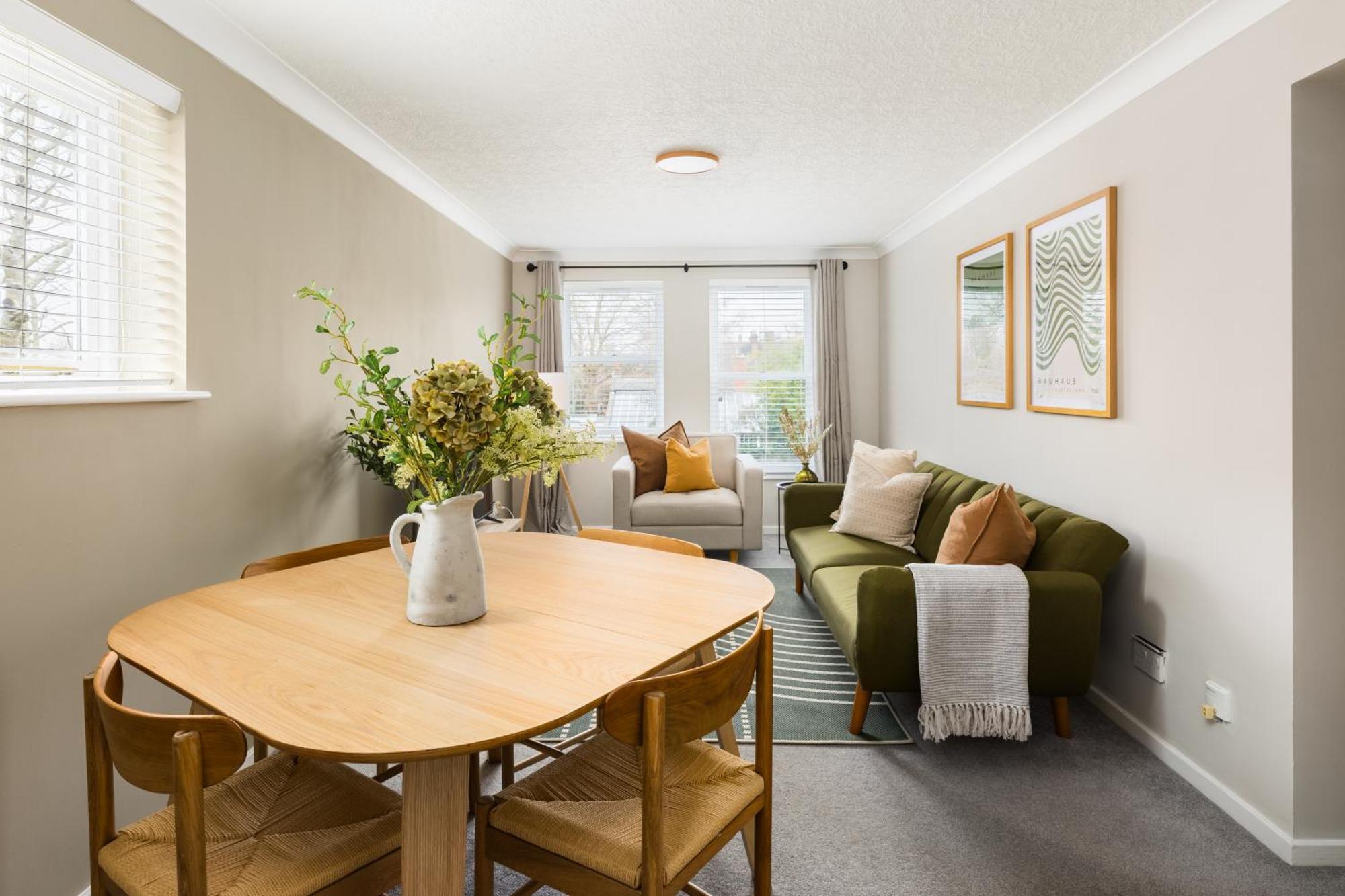 Modern 2-Bedroom Apartments With Free Parking In Leamington Spa Eksteriør bilde